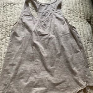Heather grey lululemon tank size 8